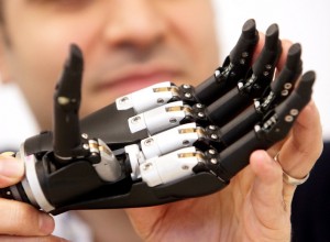 Leeds University bionic hand detail