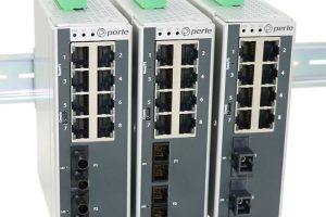 Perle IDS-710CT-XLG copper and fibre Ethernet switches