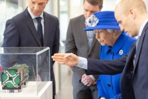 Queen visits Spire in Glasgow