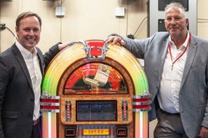 Sound Leisure juke box Mike Black Lord Botham