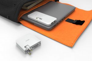 Laptop charger slims down and aims to be foldable